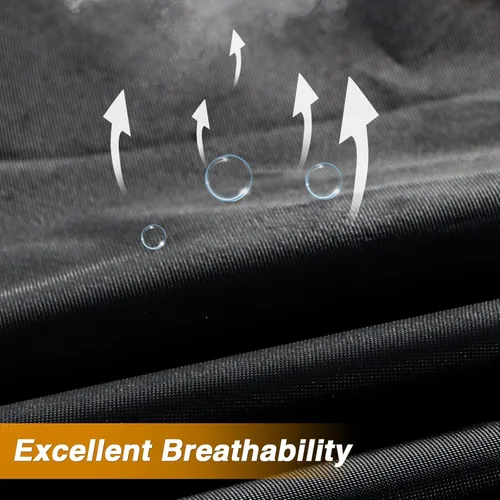 Miniatura 3 de EVRBUL Cubierta impermeable 420D para ATV pequeño, almacenamiento al aire libre, protección UV, cubierta para ATV 61.42"x41.34"x29.53" compatible