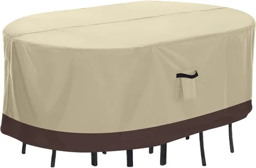 Miniatura 36 de ABCCANOPY Cubierta de Mesa Rectangular Cubierta de Mesa Universal Cubierta de Silla para Exteriores Impermeable y a Prueba de Polvo Resistente al