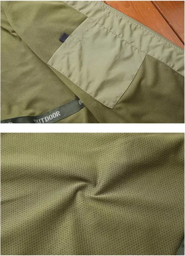 Miniatura 6 de Duyang - Chaleco de safari para hombre ligero y de secado rápido