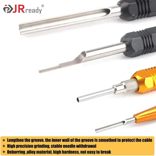 Miniatura 3 de JRready ST5227 KIT de Herramientas Extractoras Herramientas de Extracción de Contacto Sólido Remoción TE/AMP/HARTING Series D SUB Series HAN
