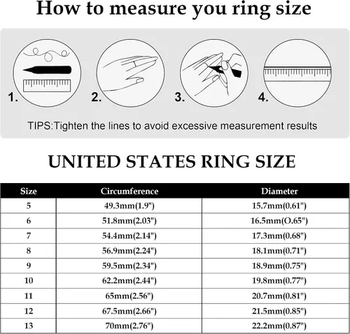 Miniatura 7 de Stainless Steel Gold Plated Rectangular Black Glass Crystal Ring for Women,Best Friend Gift