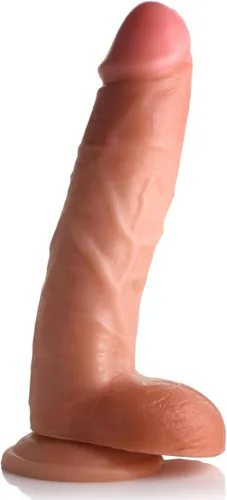 Miniatura 15 de Jock - Dong de 9 pulgadas con bolas color marrón