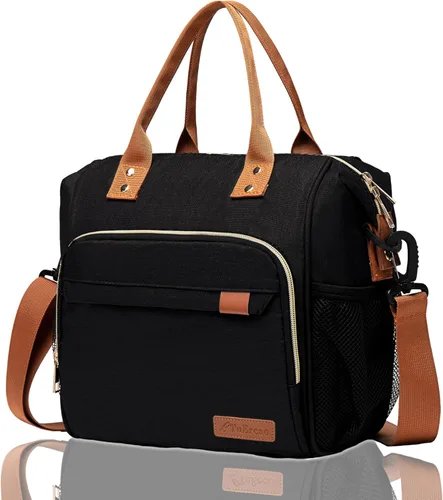 Miniatura 16 de TuErCao - Linda lonchera con forma de fresa para mujeres; bolsas de almuerzo para el trabajo, lonchera pequeña con aislamiento para pícnic, viaje