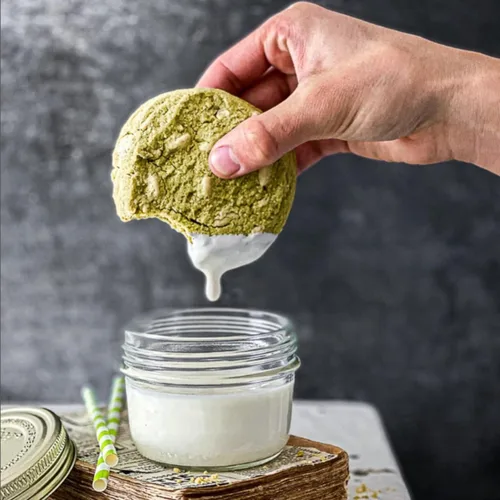 Miniatura 2 de Le Parfait Familia Wiss Terrine - Tarro de vidrio francés de boca ancha con sistema hermético de 2 piezas con tapas doradas Ideal para conservas