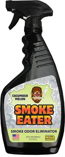 Smoke Eater – Elimina el olor a humo en el nivel molecular – Elimina cigarrillos, cigarrillos o ollas de humo en la ropa, en coches, barcos, casas y