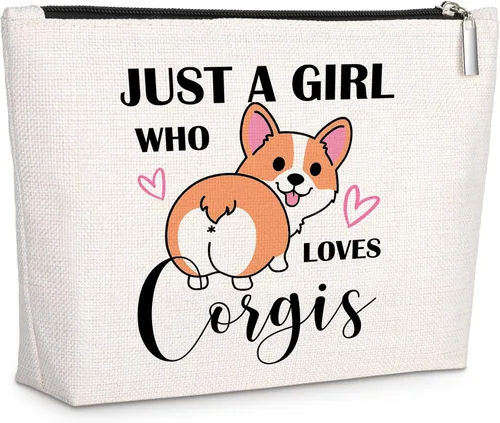 Miniatura 11 de GevGuxLuo A girl loves Makeup Bag, Beige, Madrina y ahijada
