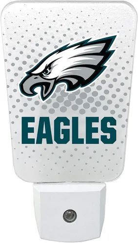 Miniatura 12 de Party Animal Luz nocturna LED del equipo de la NFL, con sensor automático y 3 ajustes de luz, diseño delgado de 5 pulgadas que se adapta a enchufes