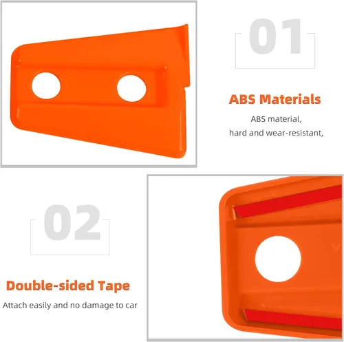 Miniatura 4 de CheroCar Cubiertas de bisagra de puerta para Jeep JK, protector para Jeep Wranlger Unlimited Rubicon Sahara accesorios deportivos 2007-2018 JK JKU 8