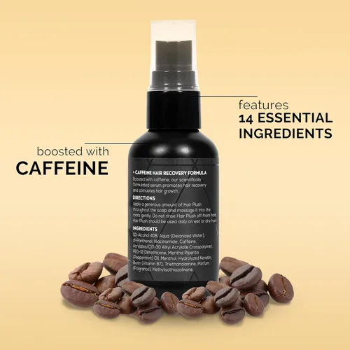 Miniatura 2 de Hair Plush, Serum con cafeína para tratar caída de cabello, crecimiento y engrosamiento