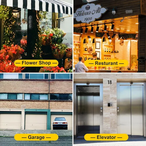Miniatura 8 de Números de casa retroiluminados de 5 pulgadas para exteriores, acero inoxidable, número de dirección de casa iluminado con LED, letreros