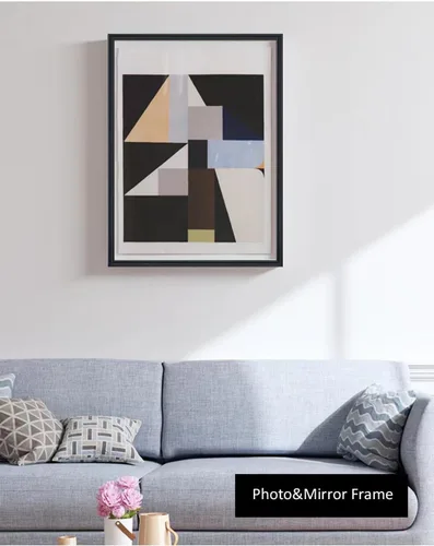 Miniatura 2 de Moldura de Pared Flexible Despegar y Pegar, Tiras Decorativas Autoadhesivas, Moldura 3D DIY para Techo para Decoración del Hogar en Puerta de Negro