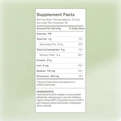 Miniatura 2 de Amy Myers MD Proteína en Polvo Paleo - Doble Chocolate, 20 Porciones - Suplemento de Proteína Basado en Colágeno para el Apoyo de la Función