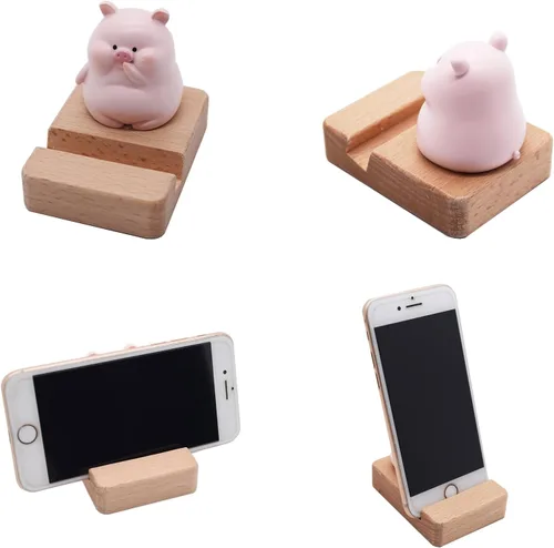 Miniatura 18 de Lindo animal dinosaurio teléfono celular titular, pequeño escritorio teléfono soporte soporte para iPhone Android Samsung Galaxy Note Aaurio