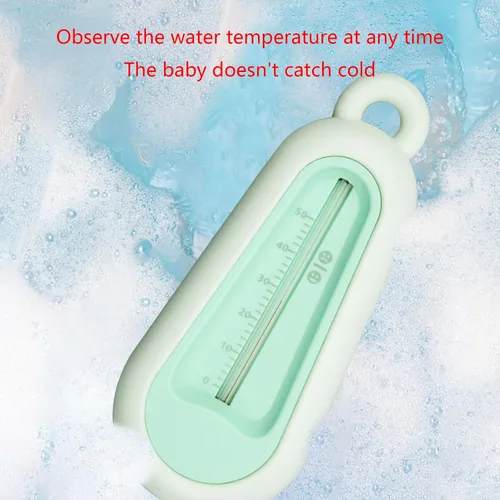 Miniatura 6 de Medidor de temperatura del agua Termómetro de bañera de baño para niños pequeños Accesorios para el cuidado del bebé ABS Sensor de prueba de Pasto