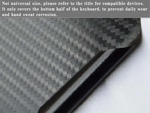 Miniatura 3 de Paquete de 2 protectores de película táctil para teclado, compatible con FUJITSU CELSIUS H920 de 17.3 pulgadas de TPU Trackpad protector