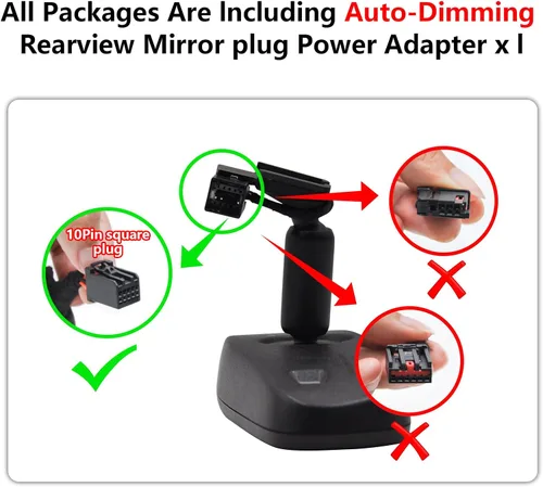 Miniatura 4 de Mangoal Cámara de tablero 4K para Buick Envision 2016-2020 (modelo A), base Essence Preferred Leather Premium, modelo A y modelo B tienen los mismos
