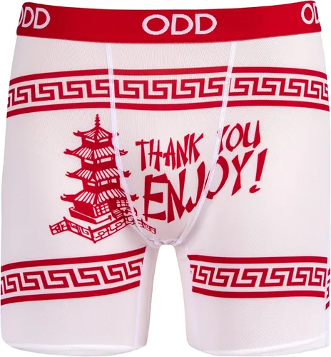 Odd Sox Calzoncillos tipo bóxer divertidos para hombre, los mejores sabores de sopa de fideos ramen, estampado novedoso