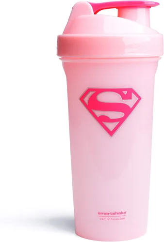 Miniatura 6 de Botella agitadora de proteínas Smartshake Lite Liga de la Justicia 800ml – Botella de agua DC Comics, botella agitadora para gimnasio sin BPA a