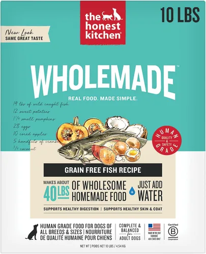 Miniatura 15 de The Honest Kitchen Human Grade Wholemade™ Comida deshidratada para perros sin granos de pollo grado humano - Comida completa y equilibrada