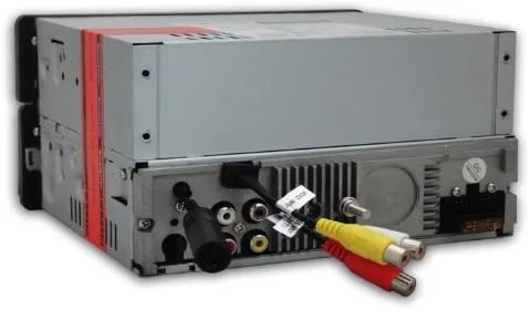 Miniatura 10 de Absolute DD-3000ABT Receptor reproductor de DVD multimedia de doble DIN de 7 pulgadas con pantalla táctil y panel frontal desmontable Bluetooth