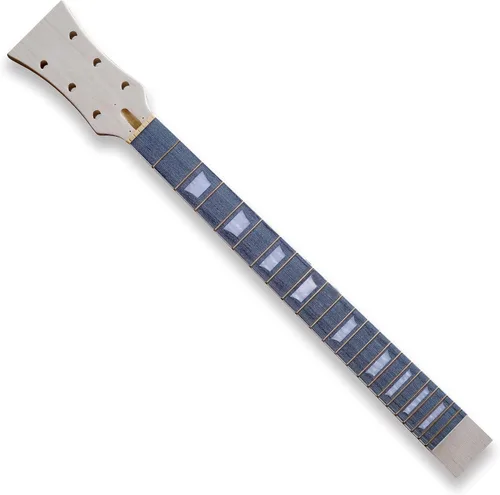 Miniatura 5 de DIY SES estilo guitarra eléctrica kits tilo con AAA flameado arce superior cuerpo arce cuello usted construye la guitarra