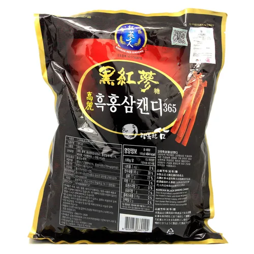 Miniatura 2 de [LENITH] HongSamIn Coreano Panax Negro Rojo Ginseng 365 Caramelo 270g (9.52 oz)