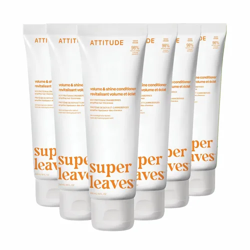 Miniatura 11 de ATTITUDE Acondicionador para cabello extra suave, alivia el cuero cabelludo seco, ingredientes derivados naturalmente, desenredante vegano, probado