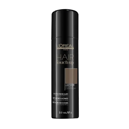 Miniatura 10 de L'Oreal Professionnel Root Touch Up Spray corrector de raíces Mezcla y cubre el cabello gris Resultados naturales duraderos 1 champú No