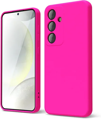Miniatura 282 de oakxco Funda para teléfono Samsung Galaxy S21 Ultra con agarre de silicona líquida, bonita funda delgada y delgada de goma suave de TPU lisa