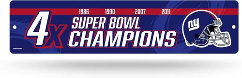 Miniatura 31 de Señal de calle de plástico NFL Rico Industries 4" x 16" Blanco - Es una cosa de Filadelfia