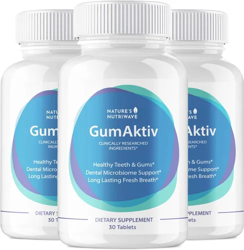 GumAktiv Suplemento de salud bucal – 3.5 mil millones de probióticos, apoya el equilibrio oral natural, limpia la boca, promueve encías y dientes
