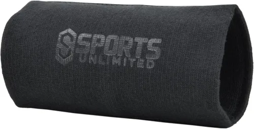 Miniatura 5 de Sports Unlimited Banda Instructora Triple para Adultos, Muñequeras de Fútbol para Jugadas, Muñequeras de Béisbol, Bandas de Brazo QB Negro