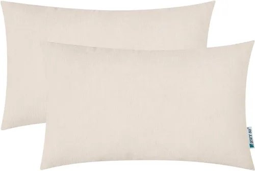 Miniatura 14 de HWY 50 Juego de 2 fundas de cojín decorativas de color rojo burdeos de 16 x 16 pulgadas para sofá, cama, sala de estar, felpilla suave y cómoda