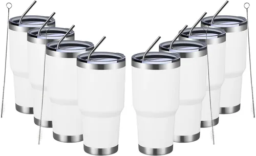 Miniatura 47 de Meway vaso para café de 30 onzas Blanco