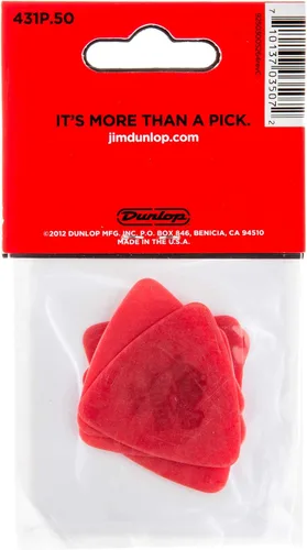 Miniatura 5 de Jim Dunlop Tortex Triangle Pick .50MM - Paquete de 6