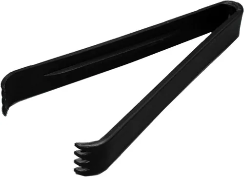 Miniatura 8 de Party Essentials Pinzas para servir de plástico duro de 6-1/2", color negro, 4