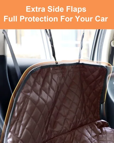 Miniatura 3 de PETICON Funda para compartimiento de carga para SUV para perros, forro de carga para mascotas impermeable, alfombra para asiento de perros para SUV