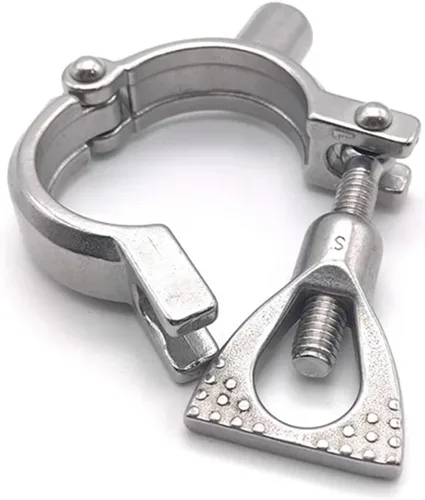Miniatura 3 de OD19-102mm 304 Stainless Steel Welding Pipe Holder Clamp Type Clips Support Tube Bracket Suitable To Pipeline Support(12.7mm)