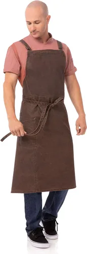 Miniatura 5 de Chef Works Denver Chefs - Delantal con espalda cruzada para hombre