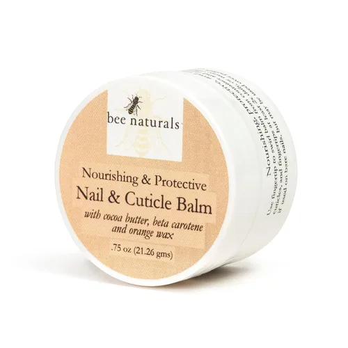 Miniatura 4 de Bee Naturals Bálsamo para uñas y cutículas, mezcla de manteca de cacao y betacaroteno para uñas fuertes y suaves, delicioso aroma natural