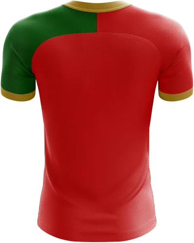 Miniatura 3 de Airosportswear 2022-2023 Portugal Flag Home Concept Football Soccer T-Shirt Jersey (Cristiano Ronaldo 7) - Kids