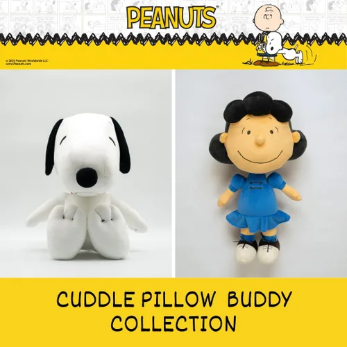 Miniatura 6 de Coleccionables Peanuts Lucy Ropa de Cama Almohada de Peluche Super Suave Decorativa para Arrojar y Acurrucarse, (Producto Oficialmente Licenciado)