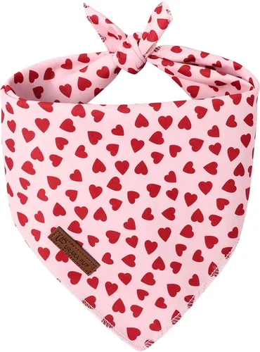 Miniatura 26 de Bandana de verano para perros, bufanda triangular de rejilla de algodón cómoda para perros medianos y grandes, pañuelo lavable para mascotas