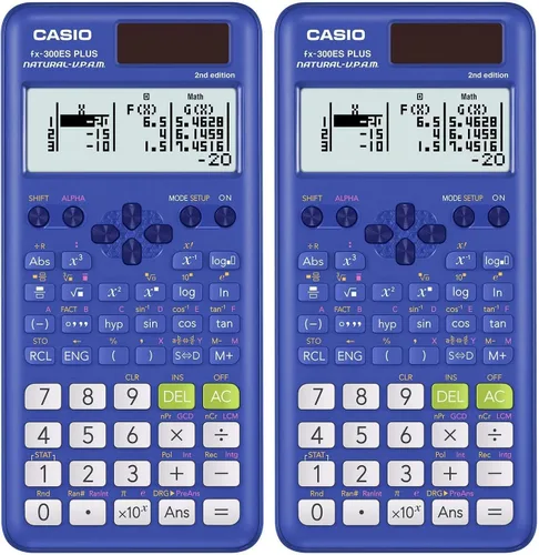 Miniatura 5 de Casio fx-300ES Plus 2ª Edición – Calculadora científica estándar 262 funciones, pantalla Natural Textbook Display℠ Ideal para matemáticas de Rosa
