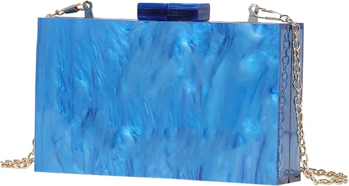 Miniatura 3 de LETODE Bolsos de mano de acrílico, bolso de plexiglás para mujer