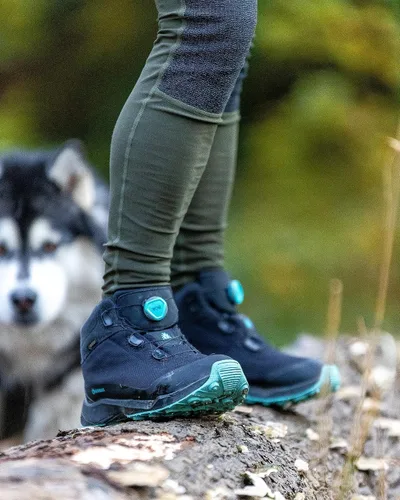 Miniatura 9 de Icebug Stavre BUGrip GTX - Botas de senderismo para mujer con suela de tracción tachonada de carburo