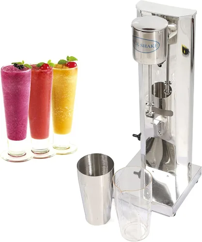 Miniatura 2 de Máquina comercial de batido de una sola cabeza, mezclador de bebidas de acero inoxidable, 110 V, 18000 RMP, máquina de helados, exprimidores