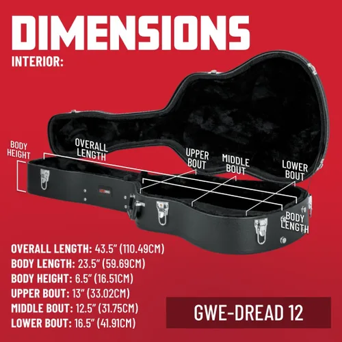 Miniatura 4 de Funda para guitarra acústica de Gator, G-PG Acoustic Pro Go Series