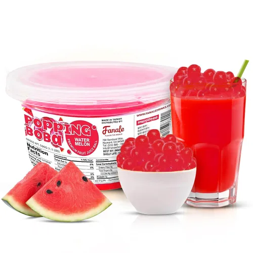 Miniatura 6 de Popping Bursting Boba Juice Ball - Blue Bubble Gum Flavor FPB026