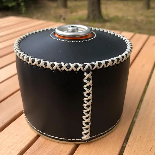 Miniatura 8 de Funda protectora de piel sintética para tanque de gasolina, funda protectora para tanque de gasolina, gran kit para acampar al aire libre
